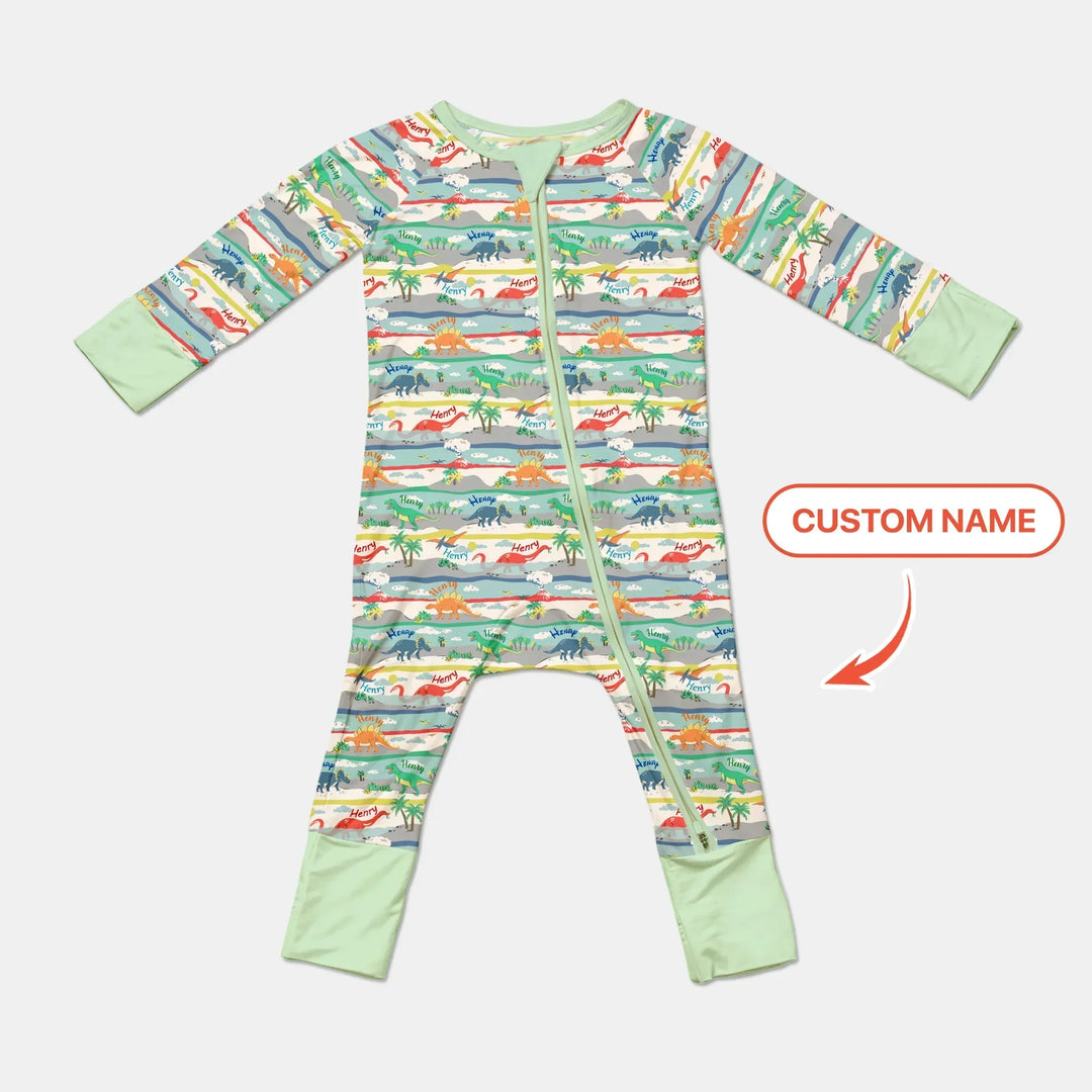 Jurassic Playground Bamboo Convertible Zippy