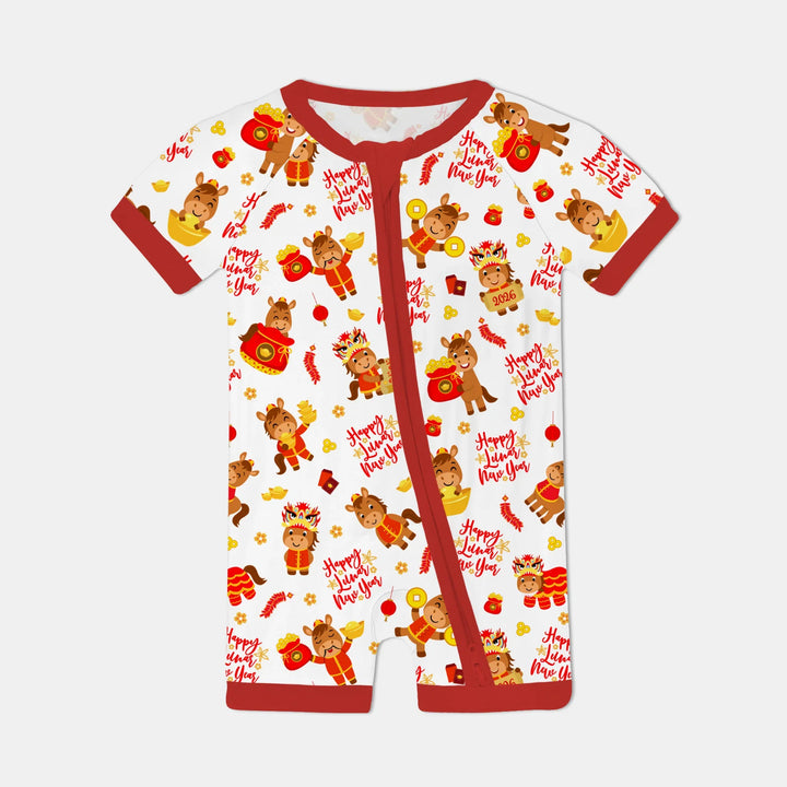 Year of the Horse Bamboo Shorty Zippy