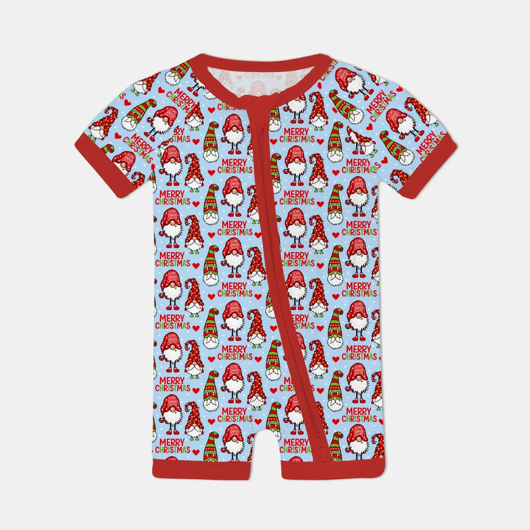 Gnomie Christmas Bamboo Shorty Zippy