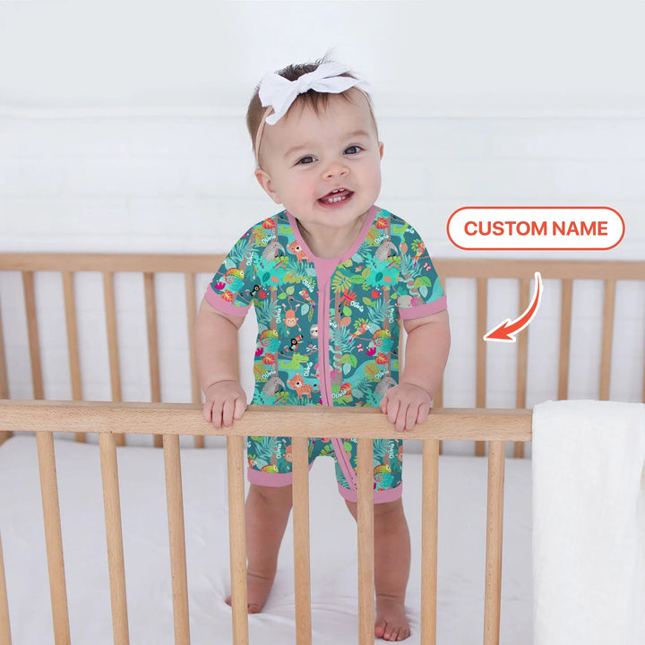 Jungle Buddy Adventure Bamboo Shorty Zippy