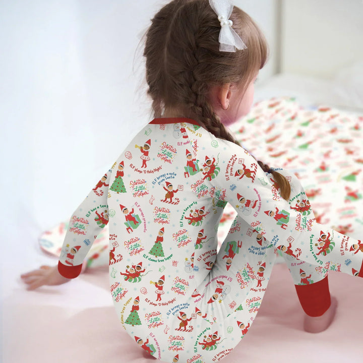 Christmas Elf Bamboo Convertible Zippy