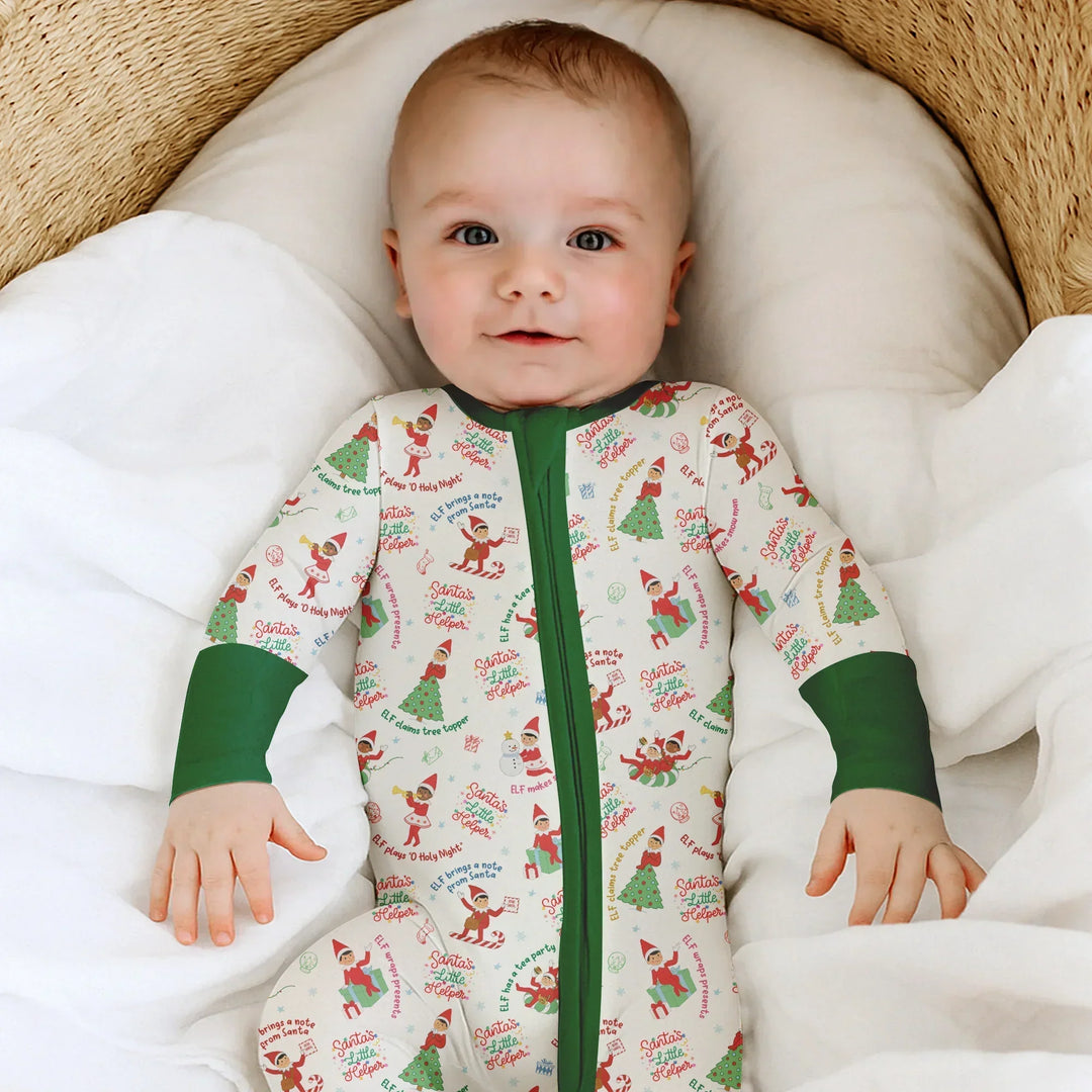 Christmas Elf Bamboo Convertible Zippy