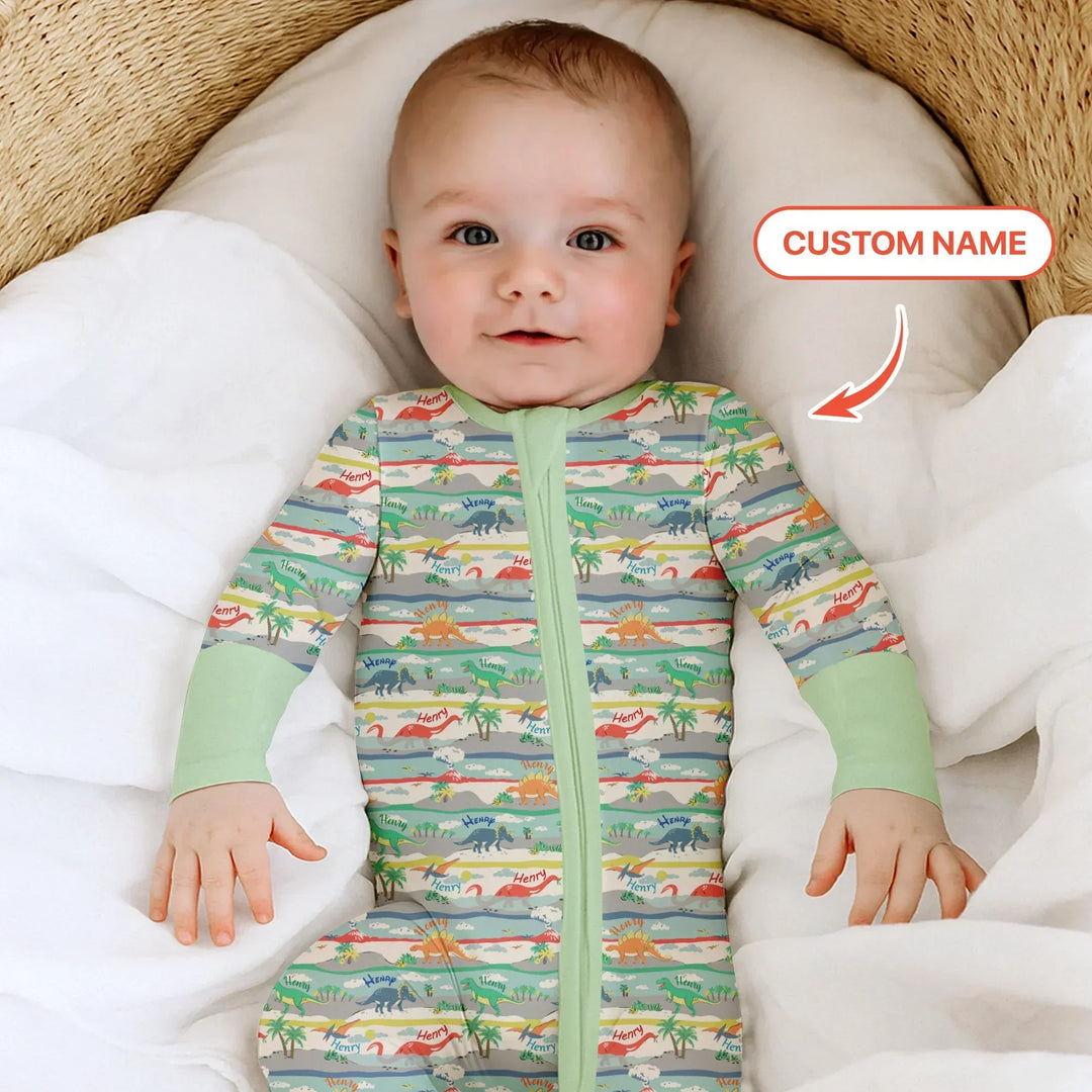 Jurassic Playground Bamboo Convertible Zippy