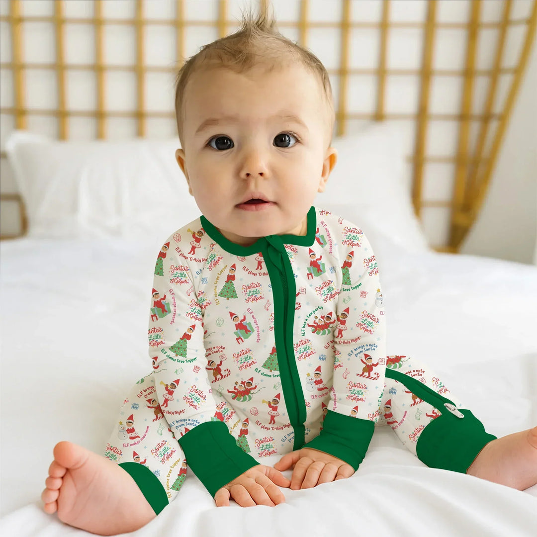 Christmas Elf Bamboo Convertible Zippy