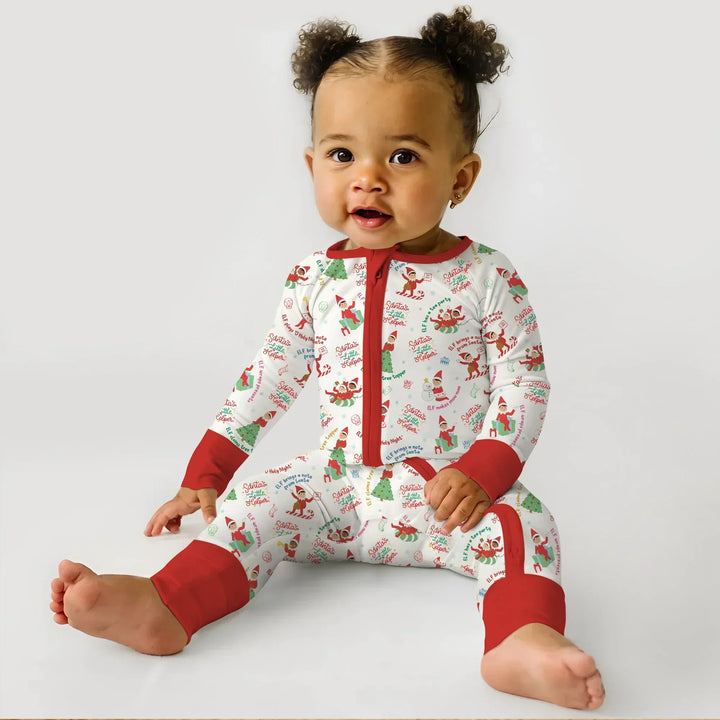 Christmas Elf Bamboo Convertible Zippy
