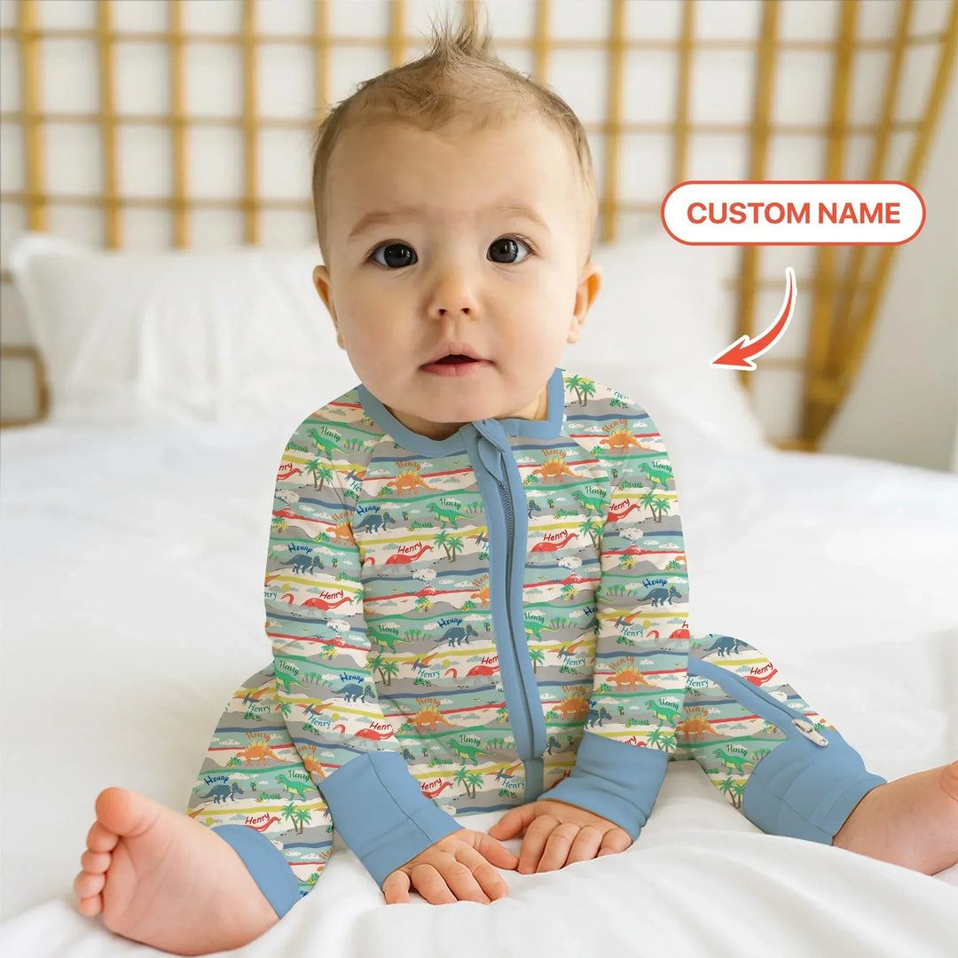 Jurassic Playground Bamboo Convertible Zippy