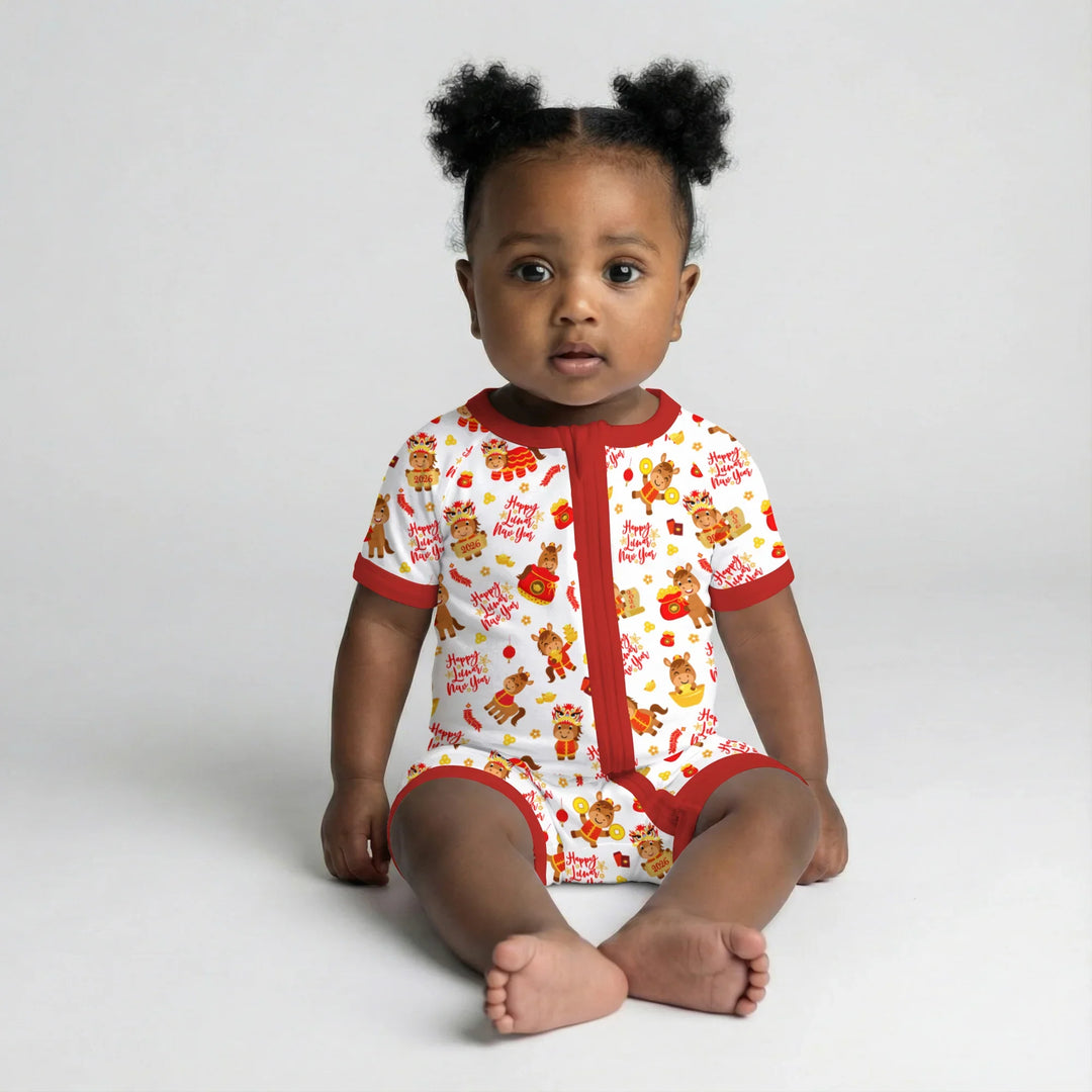 Year of the Horse Bamboo Shorty Zippy