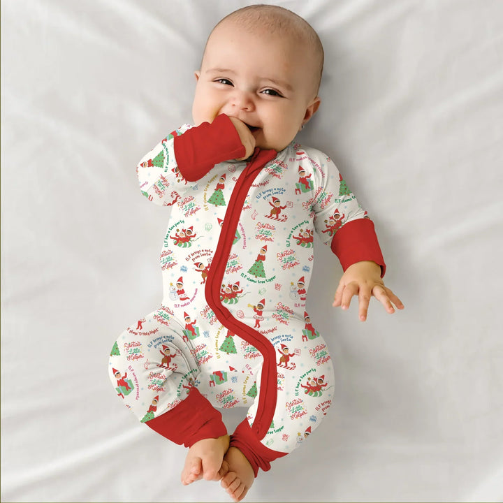 Christmas Elf Bamboo Convertible Zippy