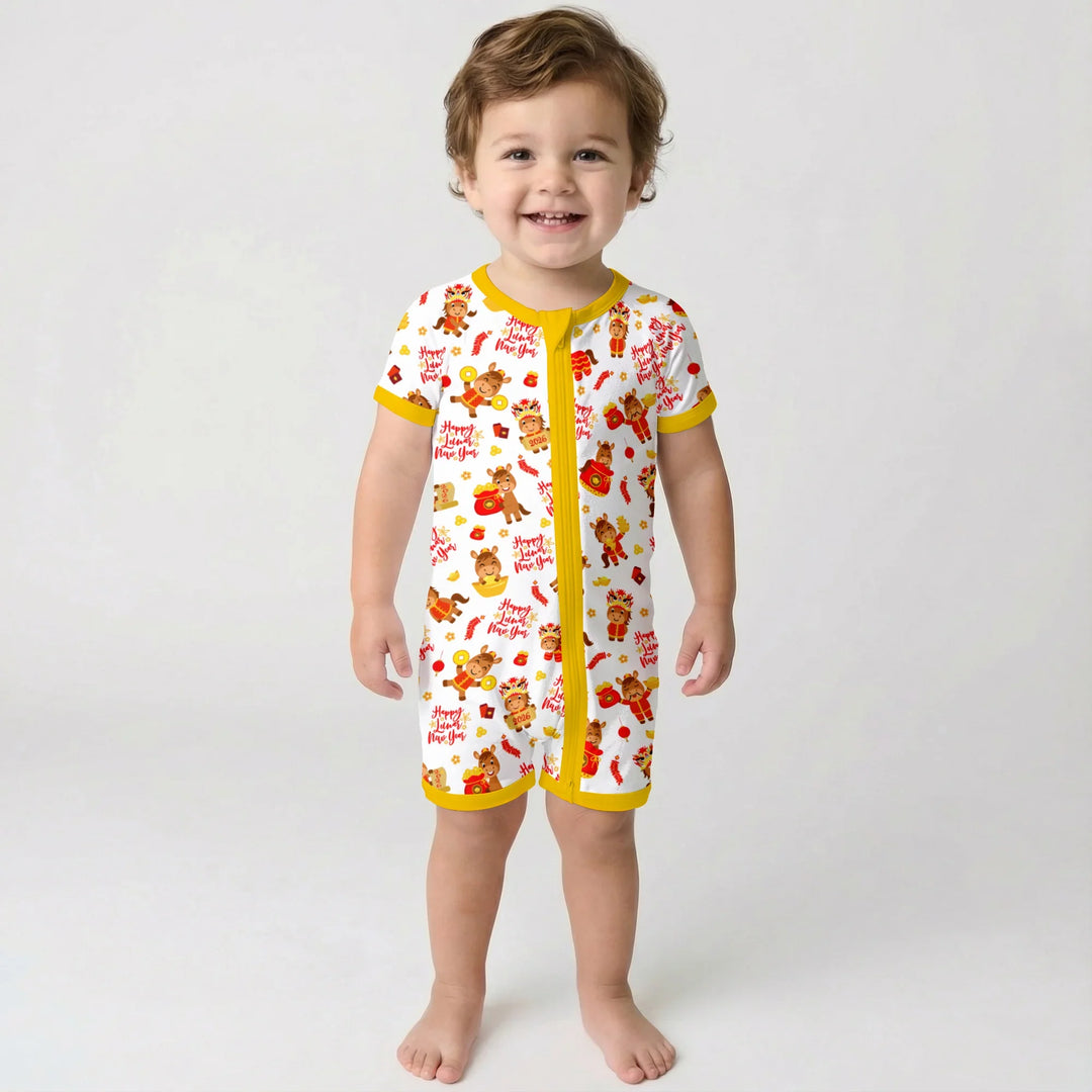 Year of the Horse Bamboo Shorty Zippy