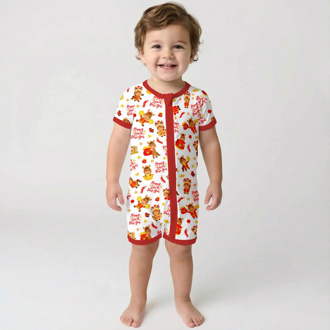 Year of the Horse Bamboo Shorty Zippy
