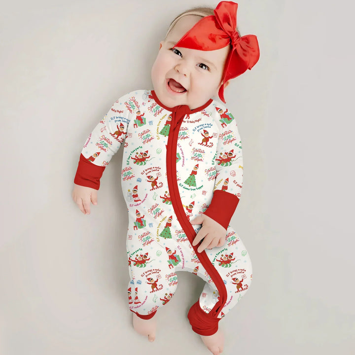 Christmas Elf Bamboo Convertible Zippy