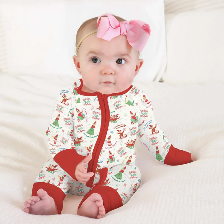 Christmas Elf Bamboo Convertible Zippy