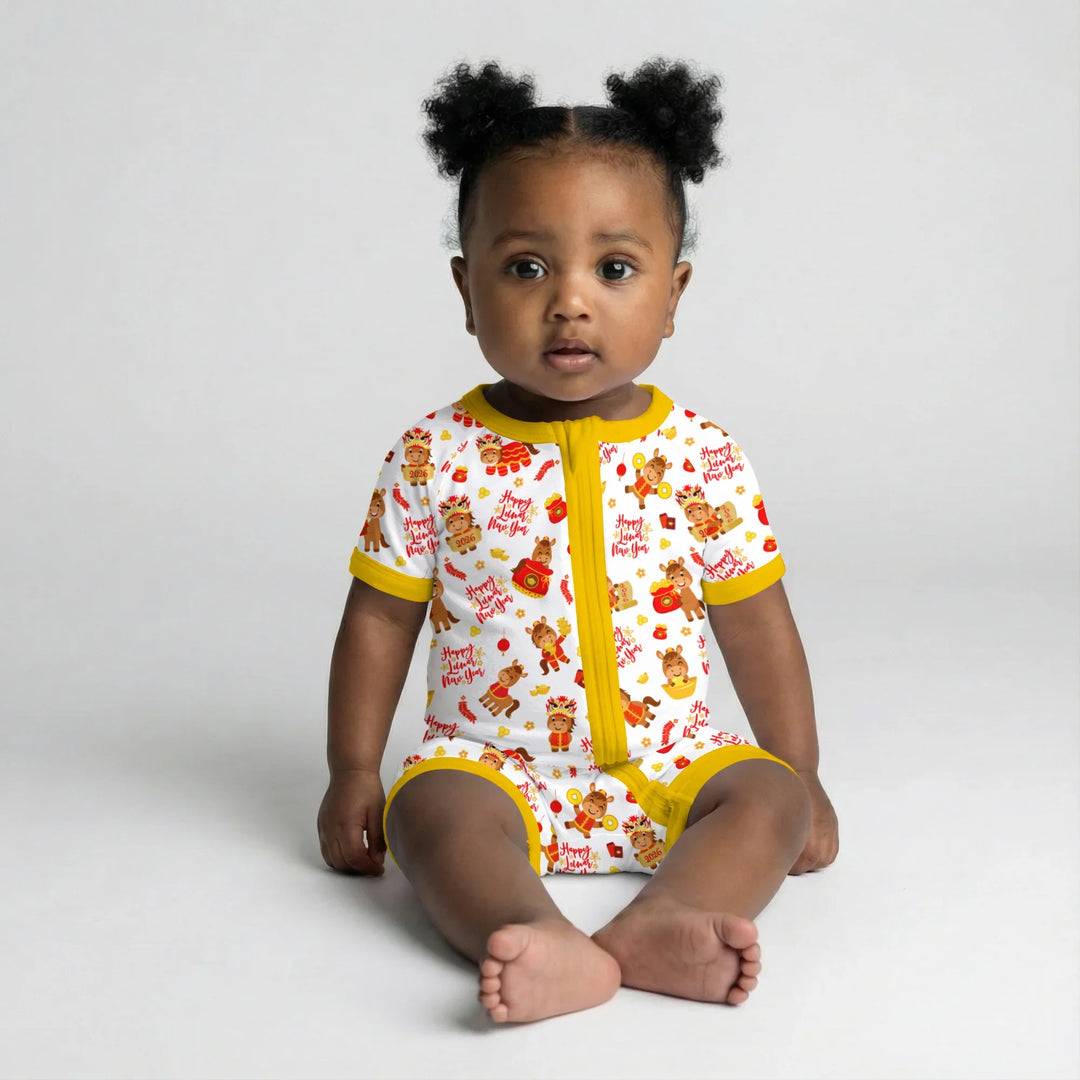 Year of the Horse Bamboo Shorty Zippy