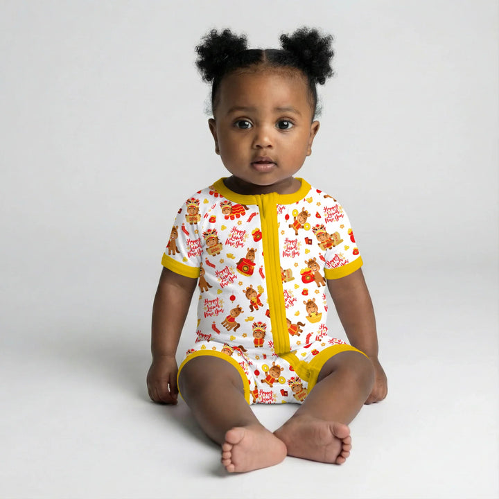 Year of the Horse Bamboo Shorty Zippy