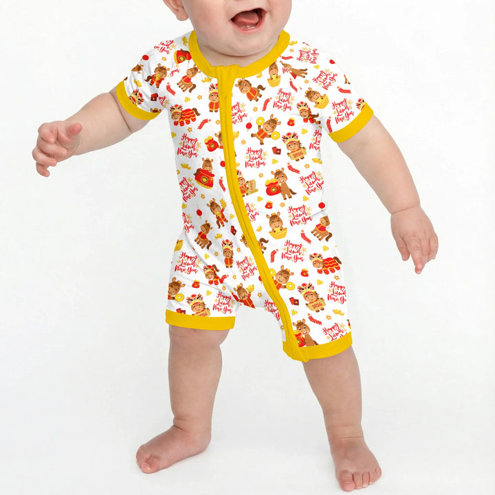 Year of the Horse Bamboo Shorty Zippy