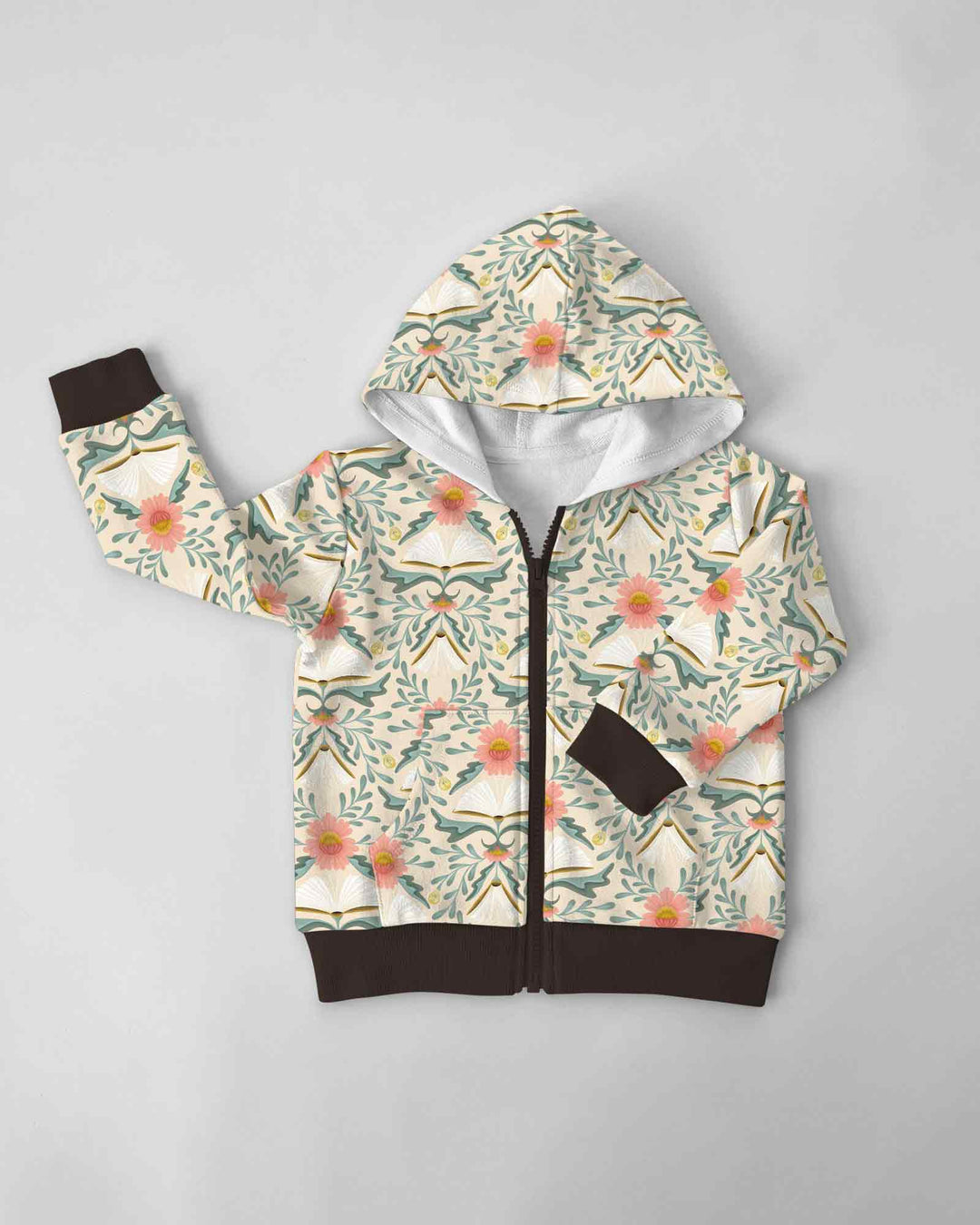 Blooming Stories Bamboo Zip Hoodie