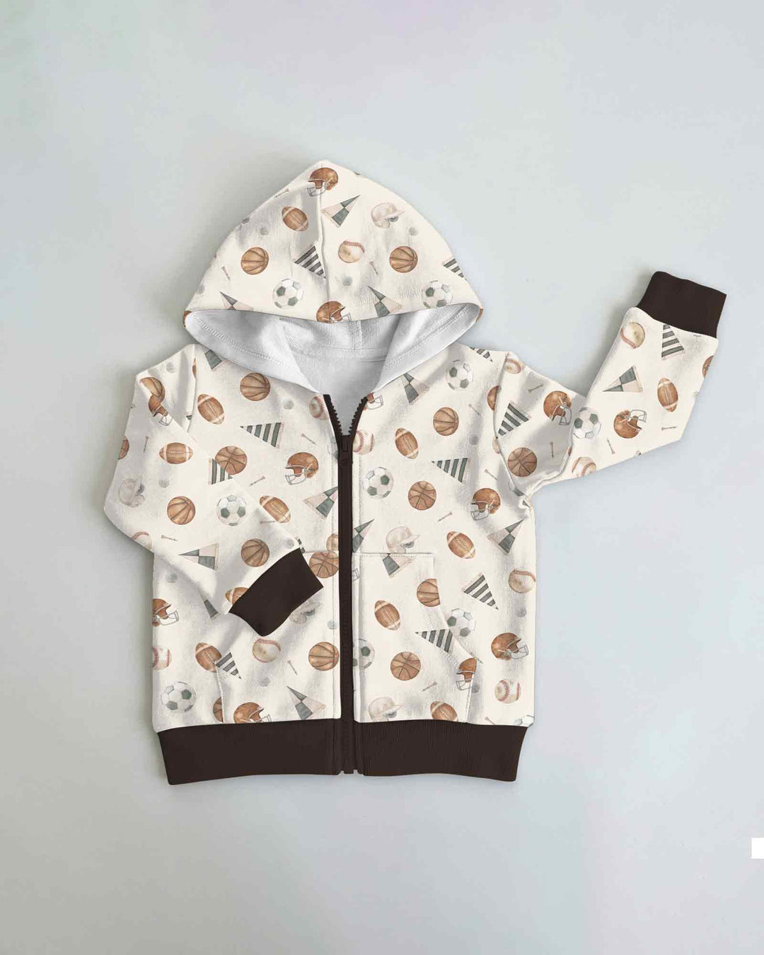 Game Day Heroes Bamboo Zip Hoodie