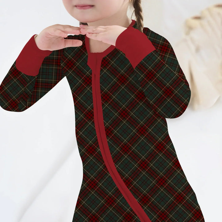 Merry Plaids Bamboo Convertible Zippy