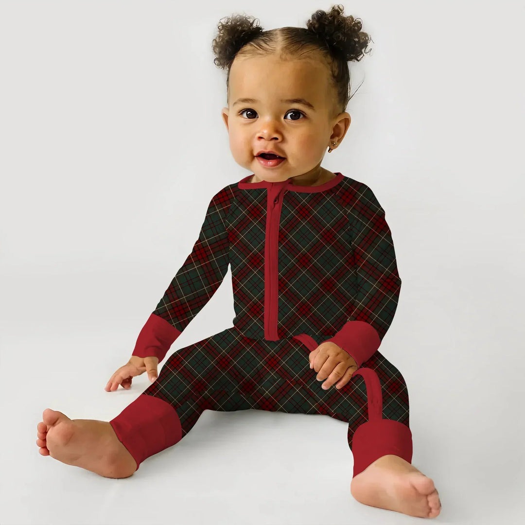 Merry Plaids Bamboo Convertible Zippy