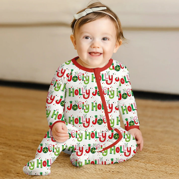 Holly Jolly Convertible Zippy , Holly Jolly Convertible Zippy - 0-3M / Red