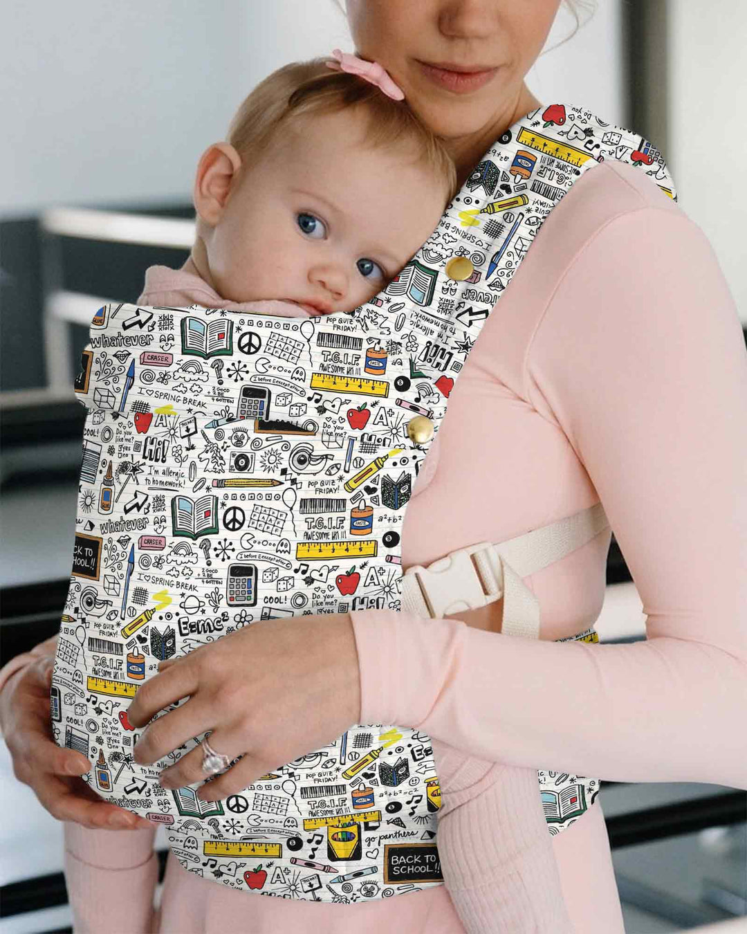 School Days Doodles Baby Carrier