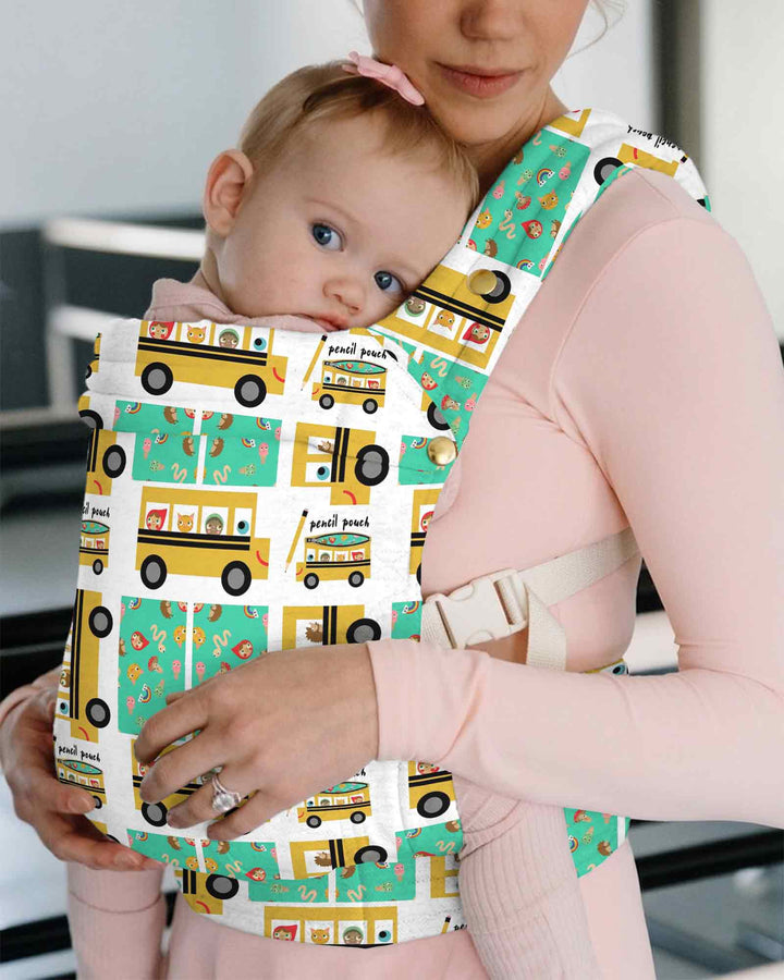 School Bus Adventures Baby Carrier