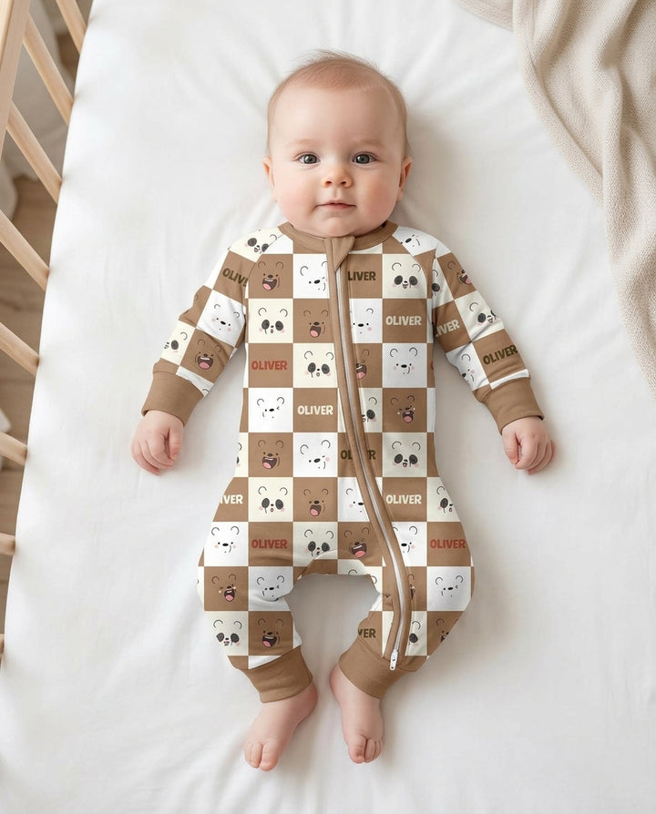 I Am Baby Bears Bamboo Convertible Zippy