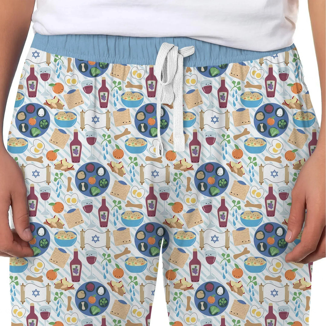 Passover Meal Bamboo Men's Pajama Set