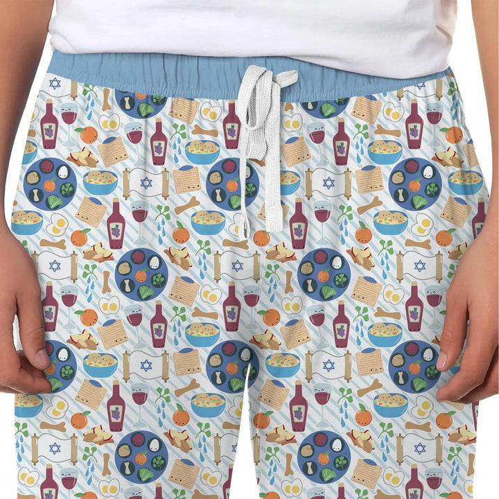 Passover Meal Bamboo Men's Pajama Set