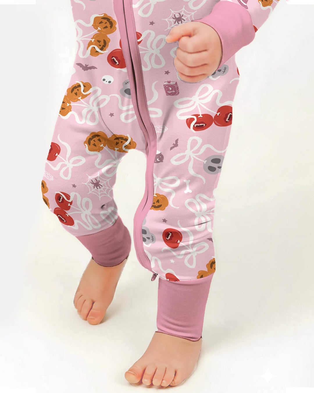 Spooky Halloween Cherry Matching Bamboo Convertible Zippy