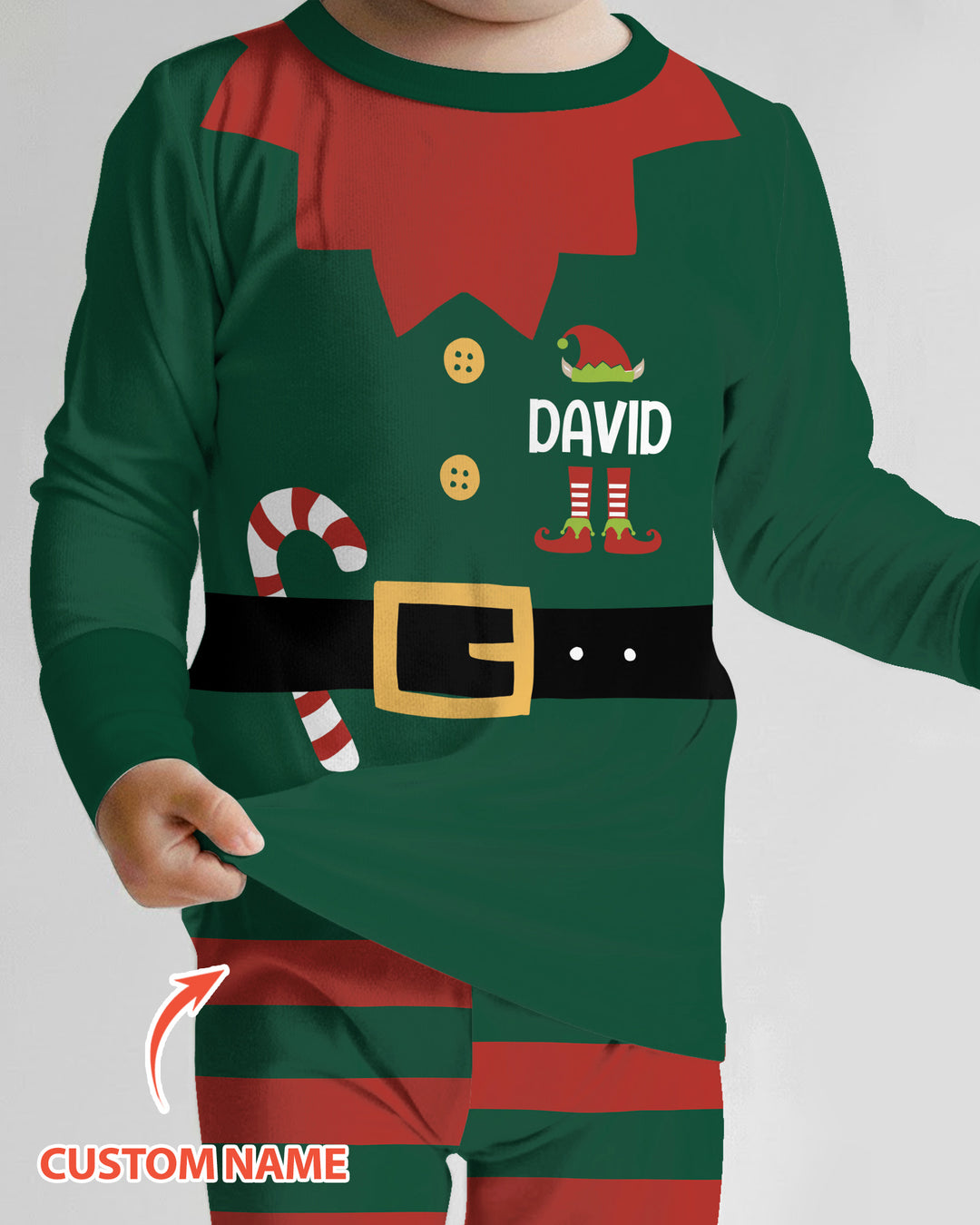 Funny Christmas - Family Matching Bamboo Two Piece Long Sleeve Pajama Set