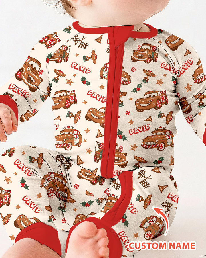 Christmas Cookie Cars Bamboo Convertible Zippy