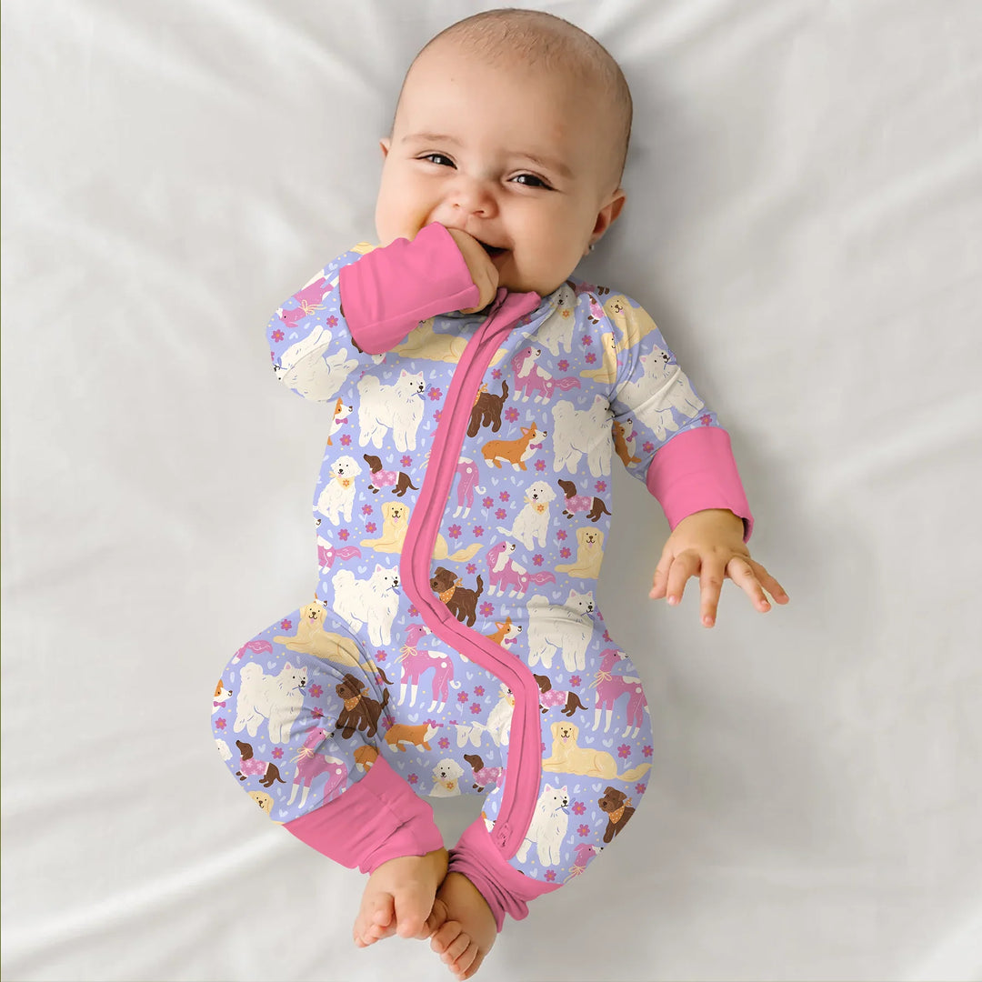 Floral Pawty Bamboo Convertible Zippy