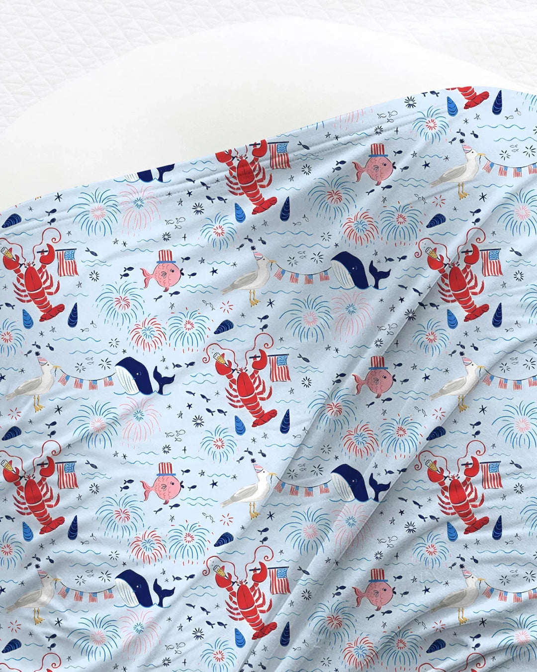 250 Summers Strong Matching Family swaddle blanket