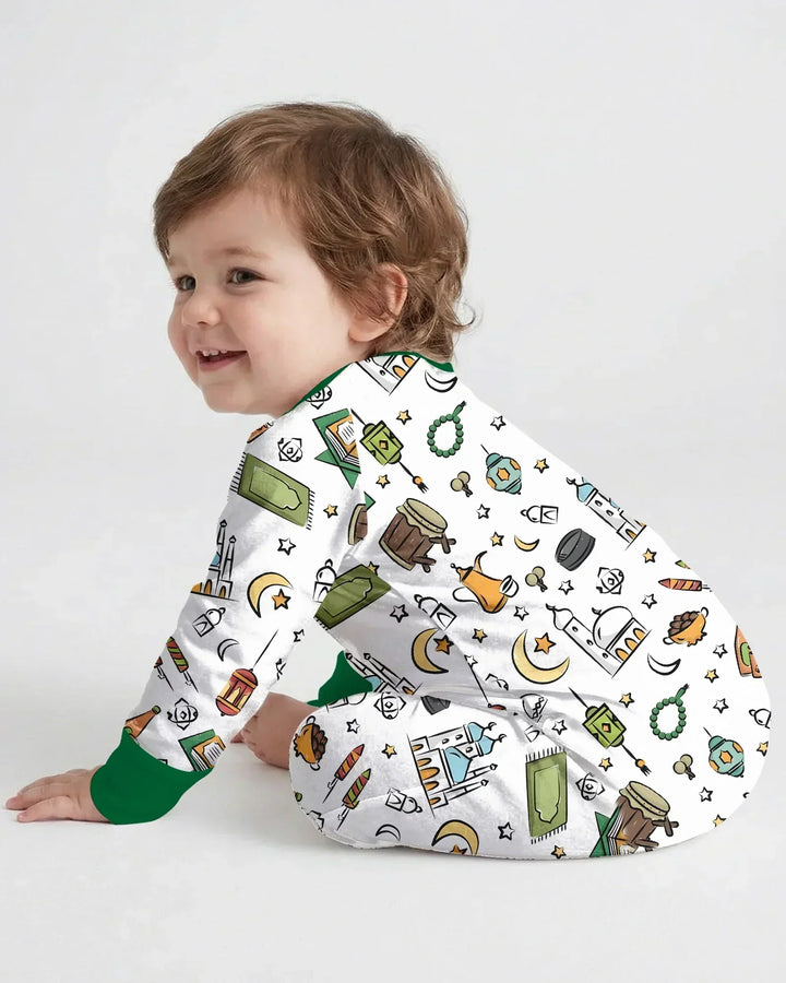 Ramadan Blessings Family Matching Bamboo Convertible Zippy