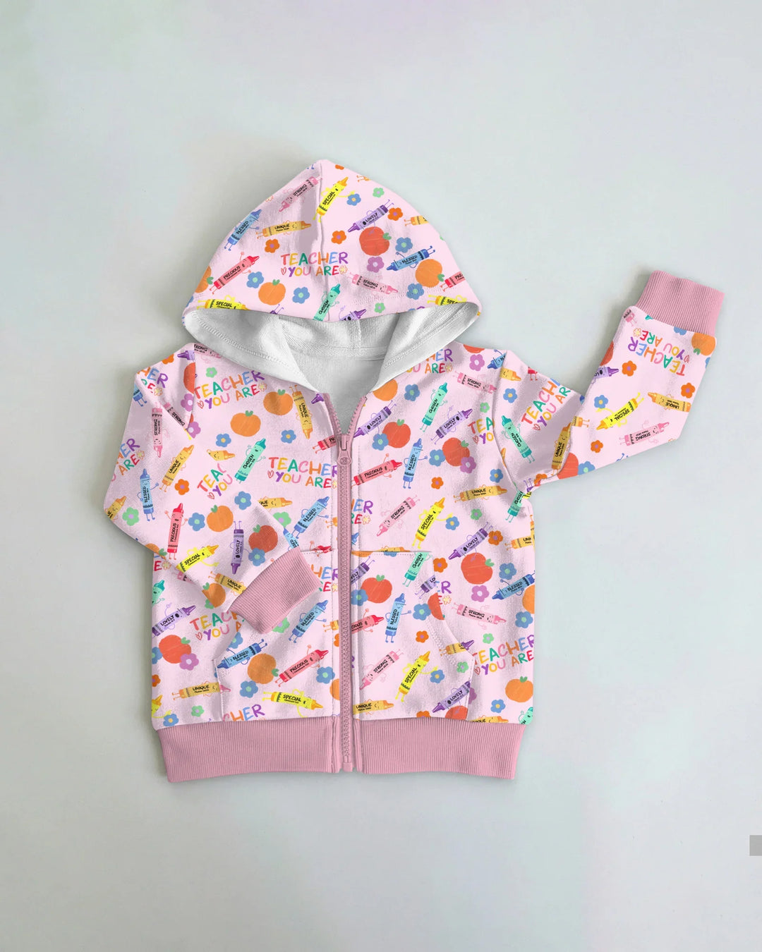 Teacher You Are Special  Bamboo Zip Hoodie