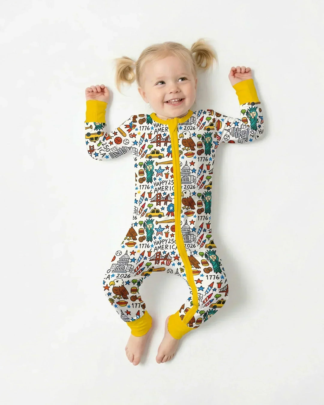 Doodle America 250th Anniversary Family Bamboo Convertible Zippy