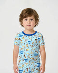 Fixer of All Things Dad Club Bamboo Two Piece Short Sleeve Shorts Pajama Set