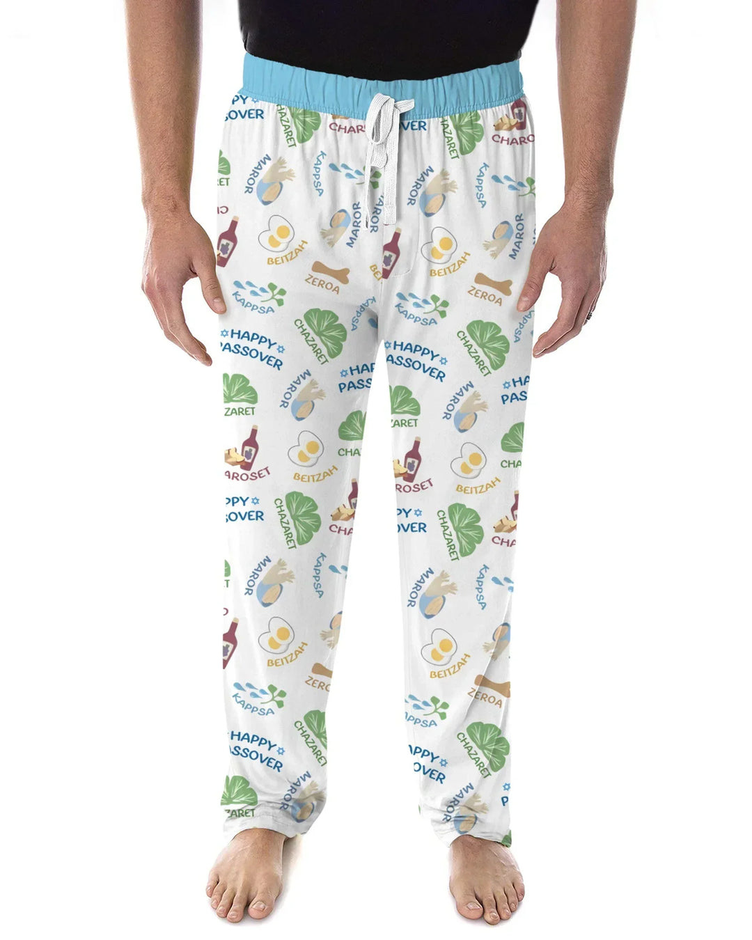 Happy Passover Matching Family Bamboo Men's Pajama Set