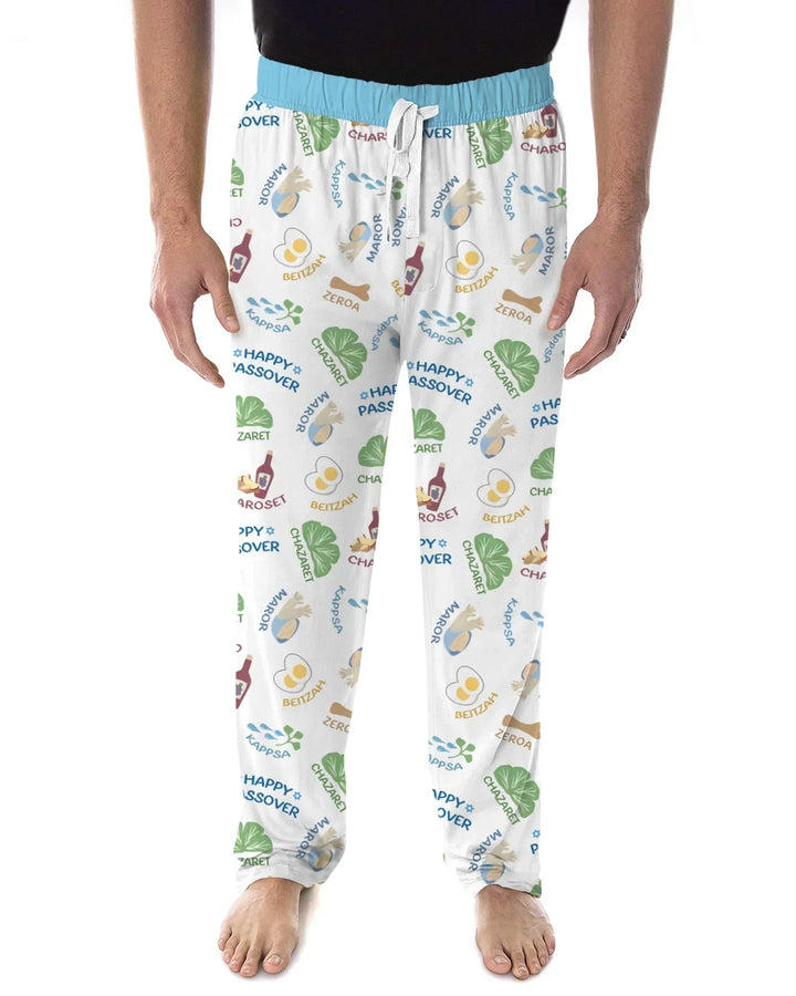 Happy Passover Matching Family Bamboo Men's Pajama Set