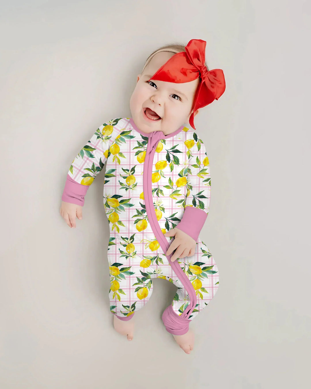 Mediterranean Lemons Family Matching Bamboo Convertible Zippy