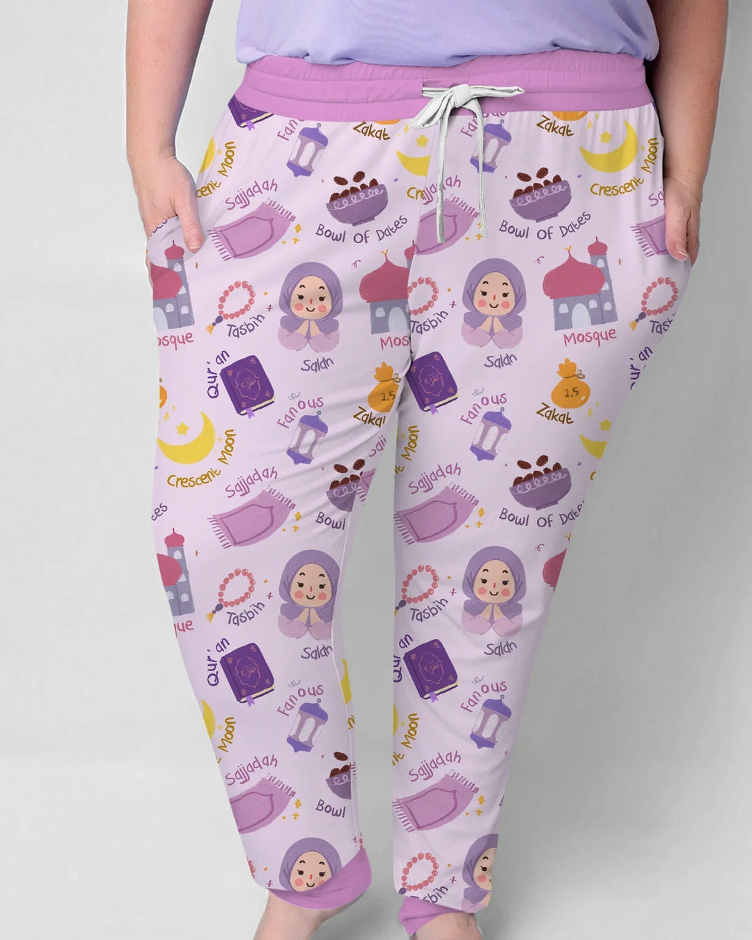 Happy Ramadhan Bamboo Women Pajama Set