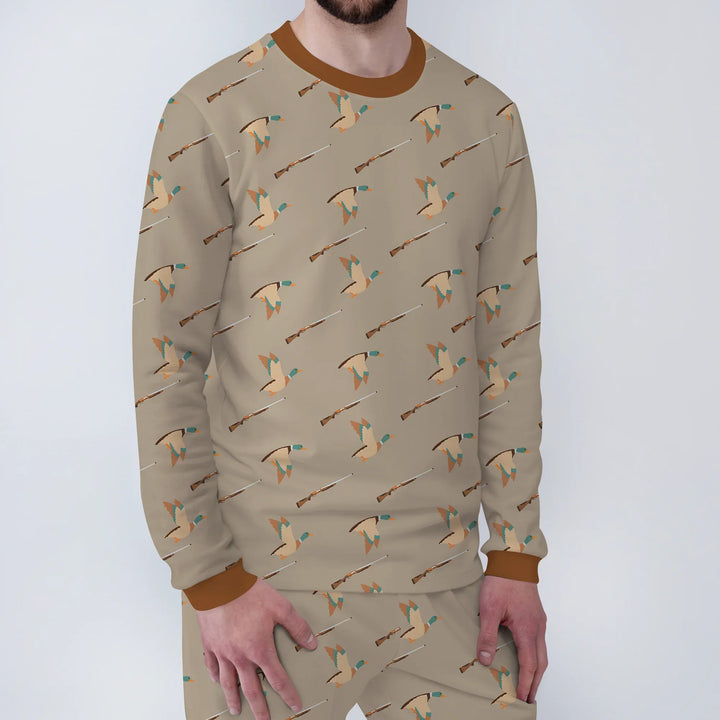 Lil Duck Hunter Bamboo Men's Pajama Set