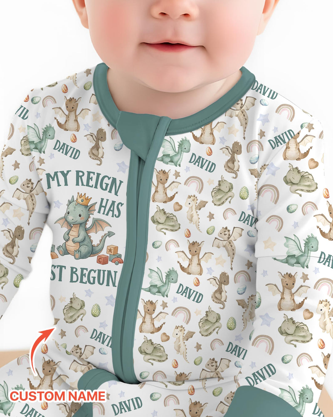 My Reign Has Just Begun Custom Name Bamboo Convertible Zippy