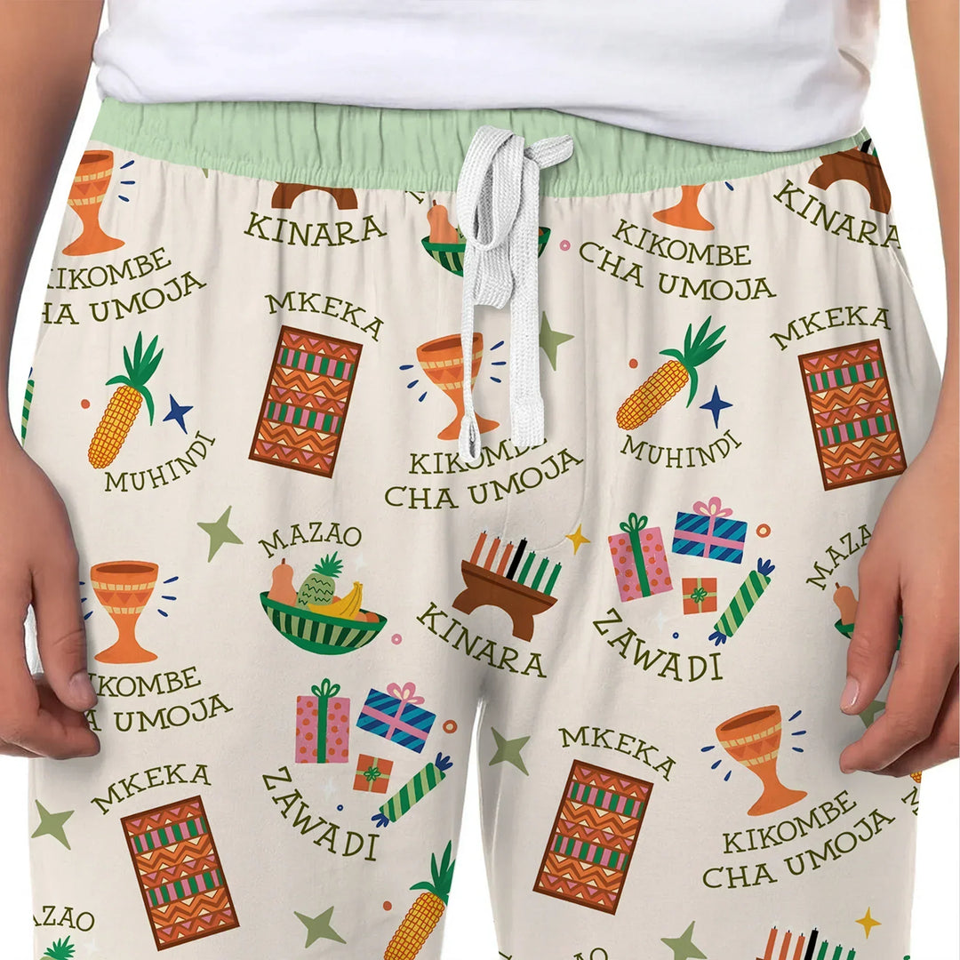 Kwanzaa Spirit Bamboo Men's Pajama Set
