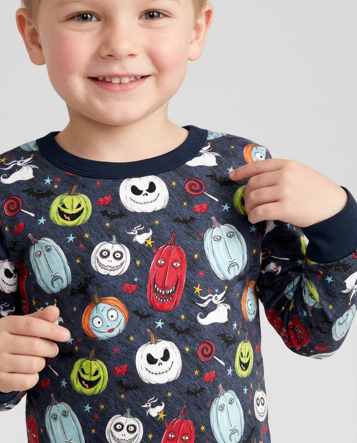 Template Bamboo Two Piece Long Sleeve Pyjamas Set