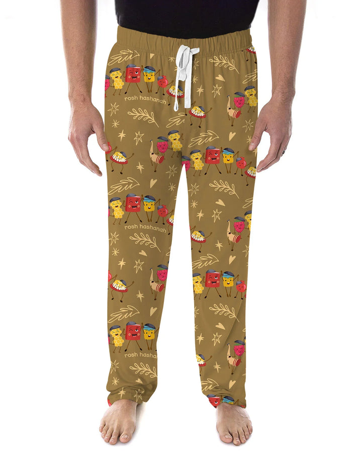 Let's Celebrate Rosh Hashanah Bamboo Men's Pajama Set