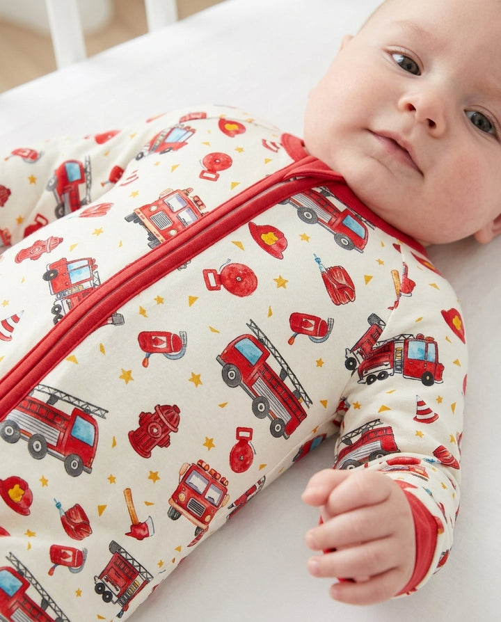 Fire Truck Bamboo Convertible Zippy