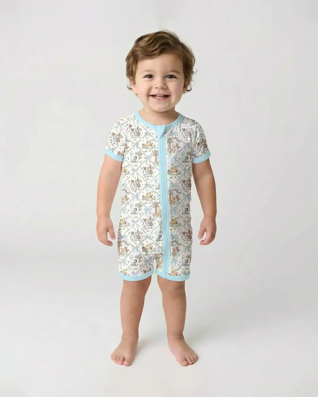 Spring Meadow Friends Bamboo Shorty Zippy