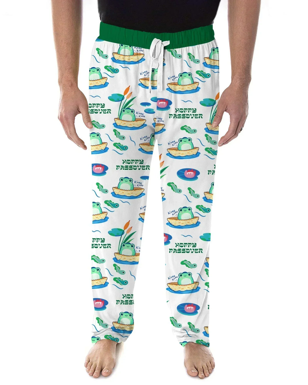 Hoppy Passover Family Matching Bamboo Men's Pajama Set
